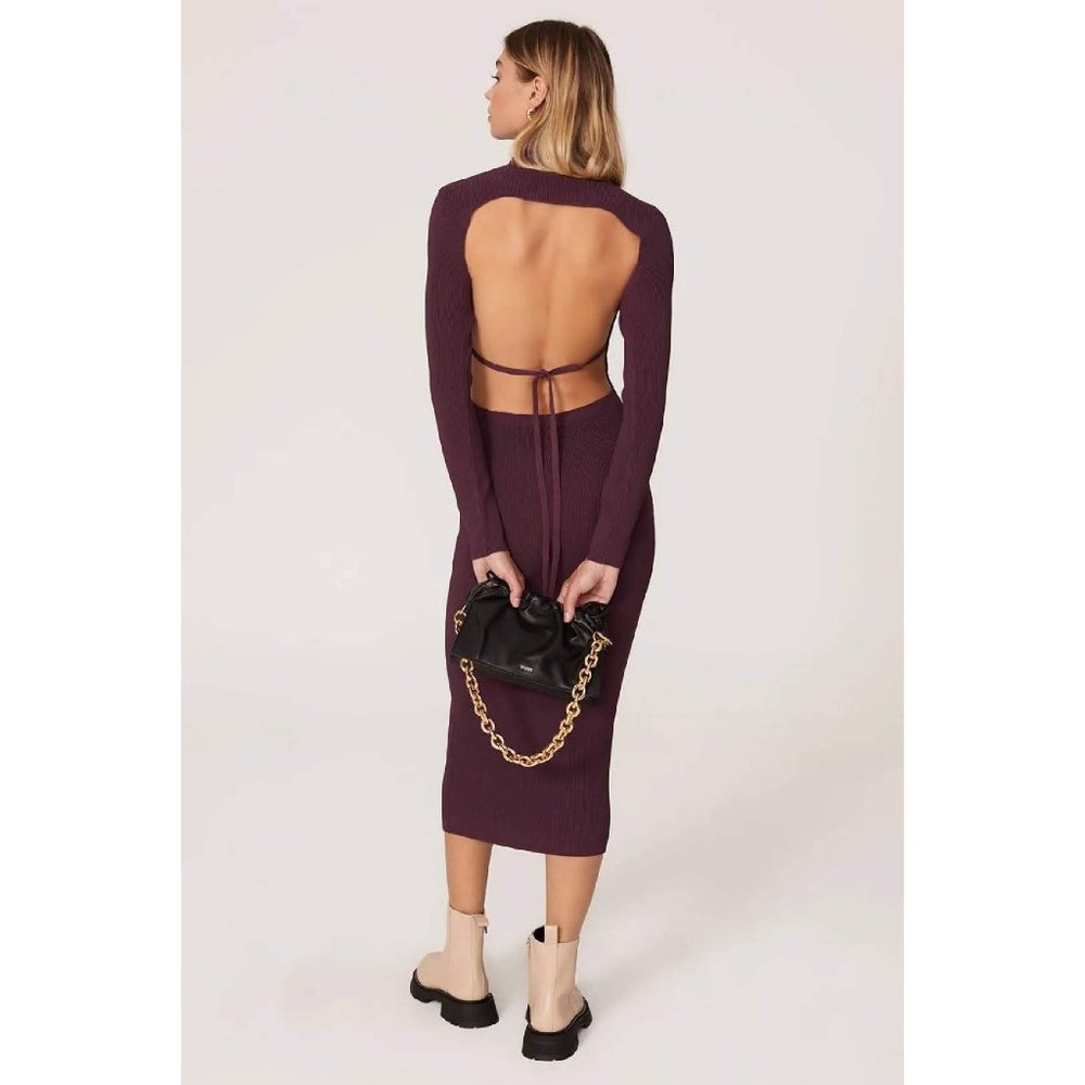 Bardot Santi Backless Knit Dress